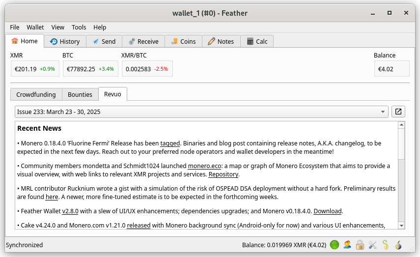 image from Feather: A Free Monero Desktop Wallet