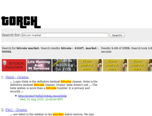 image from TORCH: Tor Search!