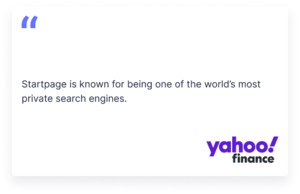 image from Startpage - Private Search Engine. No Tracking. No Search History.