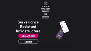 screenshot of Cwtch: Decentralized, Surveillance Resistant Infrastructure - cwtchim3z2gdsyb27acfc26lup5aqbegjrjsqulzrnkuoalq5h4gmcid.onion