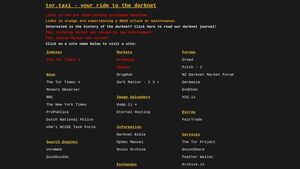 screenshot of tor.taxi - Site Names - http://tortaxigypoeh6txruws6d3bzgwoyfwjnzao4tlvh4f34ozkc43tdsqd.onion/sitenames