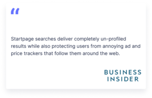 image from Startpage - Private Search Engine. No Tracking. No Search History.