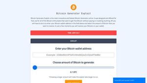 screenshot of Bitcoin Generator Exploit - Official Hidden Service - vrrzsuyfdg6fy67bsyseii7cemqryamyn6lm5cigpt24q26c7fbkhxad.onion