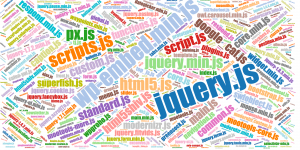 Popular names of JS files theme.js, theme.min.js, etc.