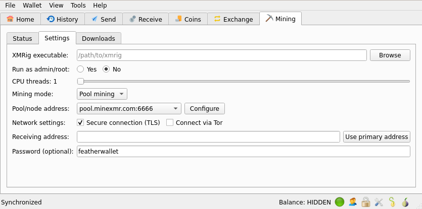 image from Feather: A Free Monero Desktop Wallet