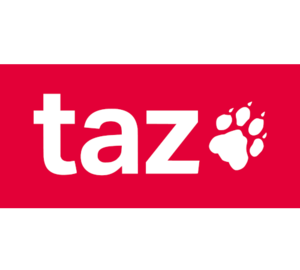 taz, die tageszeitung Logo