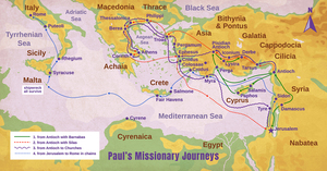 Paul's Missionary Journeys
