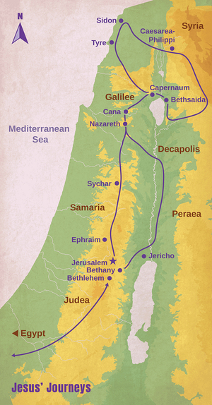 Jesus' Journeys