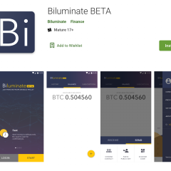 Biluminate Lightning Wallet