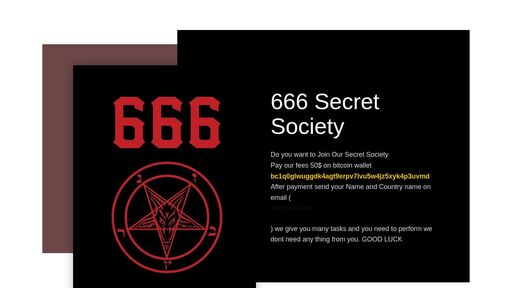 screenshot of 666 - http://b55vk3z5gr5ylszn3jlqholkaufifefqq2hxewihk7y6hcnwytj62lad.onion