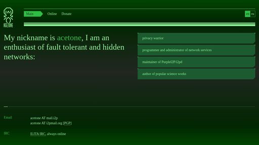 screenshot of acetone node - acetonemadzhxzi2e5tomavam6xpucdfwn2g35vrsz6izgaxv5bmuhad.onion