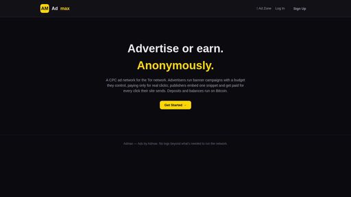 screenshot of Users — Admax Admin - http://admaxnqwpk2gq5lylucwbakgm56w33kowhcydfo2m4jl2zwlf55fhbid.onion/admin/users.html