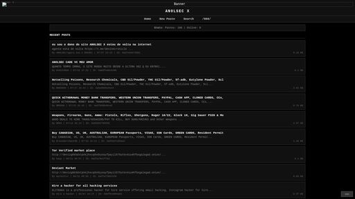 screenshot of New Paste - AN0LSEC X - http://kezb6qhbv2gcaxgqtflinsdas6rsrqlr42tt7xzzejcbuj5y4oh3lpyd.onion/paste.php