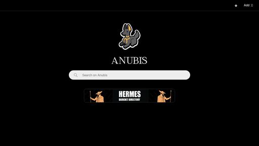 screenshot of Anubis - anubisrmh7ksd224ilp757fvnyxywh6ixf3p7uj2shnfmxkz3xx6h4id.onion