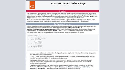screenshot of Apache2 Ubuntu Default Page: It works - http://dzn6bvottqpommypocwdyx57nnwv5kneeca7uq7wjhwrobgpbqv36jyd.onion
