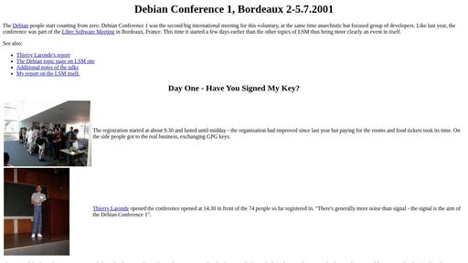 screenshot of Arto Teräs - Debian Conference 1, Bordeaux 2-5.7.2001 - dywfwwrpxmyaz3cpydemb3k7qw5d5nevat6rpwzqndyj2h2xxf5vibid.onion