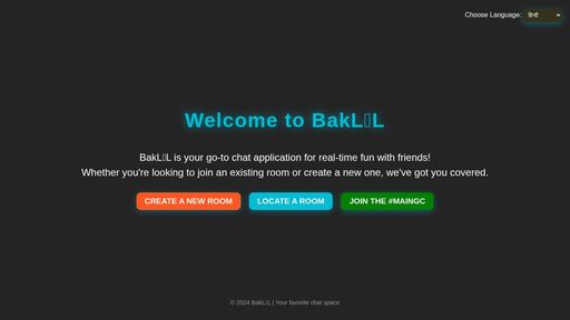 screenshot of BakL😂L - Welcome - utsw6sh4gevyv72krtmujoeabzpbe7sa6elaqhywvlywj7l6jou7h5yd.onion