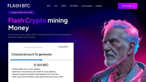 screenshot of (Untitled) - http://flashbtc63cg3lkr5alqjuqn2npe6qlokrfiteqza766gl4eocjjdsqd.onion/login