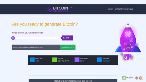 screenshot of Bitcoin Generator 2.0 Proof - http://hyyinn2sdlbahlbwy52e3ltozmiawjqt4zxrk2nzsqhdoc4ee6lpw7yd.onion/proof.htm