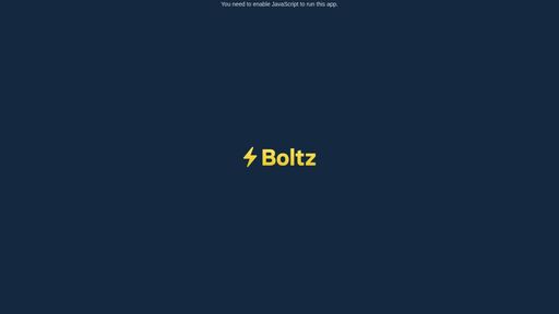 screenshot of Boltz | Non-Custodial Bitcoin Bridge - http://boltzzzbnus4m7mta3cxmflnps4fp7dueu2tgurstbvrbt6xswzcocyd.onion