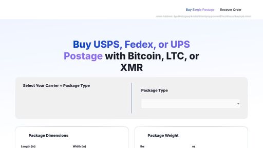 screenshot of Buy Postage with Cryptocurrency - 3yud4udzgxaqr4mdtsrlbitxmtpnycpoonwk65vcz6hucvzikasjvpid.onion