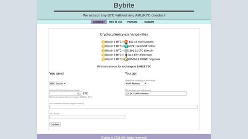 screenshot of Bybite | How to use - http://zt34e6odxfdehzt6wgtzz6sbufkvvy7cv7fw5zi4u4qgzsfl7eozxbyd.onion/howtouse.php