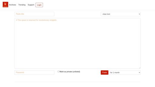 screenshot of Trending | CCCPaste - http://cccpastefzuz6unowzgjtdwmxwjfgf5za7owwci3b2zys4jmc3xjszad.onion/trending/9