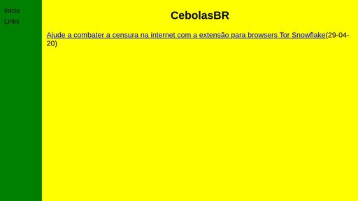 screenshot of CebolasBR - http://ndazmibf64stqyhxmdy7hooopa2o7dc5rkj7p5u63y4ddba3ahmpppid.onion/links.php