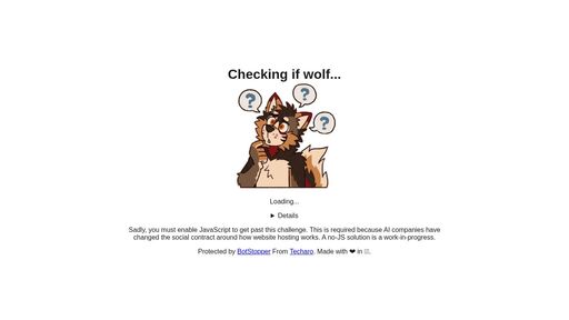 screenshot of Checking if wolf... - ijridx42bzzelztznz7lzeoule4ug45qmtmvhffotdetj6xxaxi54ryd.onion