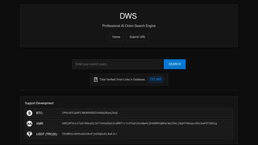 screenshot of Search: darkgpt - DarkWeb-Search v7.0 - Professional Onion Search Engine - http://search4secs73vlqmgwx6e2xblnhxu7smtp7lhb62ttfiuecxmt5gwqd.onion/search.php?q=darkgpt