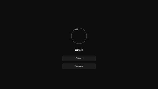 screenshot of Dearil | Links - diwz2shnxqlllzxl2zkygiapkxb56sauhglhzwosespqonndegug3lid.onion