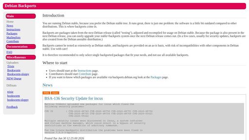 screenshot of Debian Backports - ii72bjpditizloapohdkpbepu6pkf7rz2jxgsuwebfcn5q5x6qa3xwqd.onion
