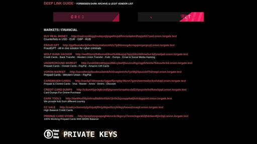 screenshot of Deep Link Guide - Forbidden Dark Links - deepmlzxkh7tpnuiv32nzzg6oxza4nvpd6b7ukujwxzgxj2f33johuqd.onion