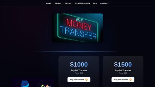 screenshot of BitPay – Welcome to the future of payments - http://fgkat66t5dvgtrholc676lbidppdo6kmcuqy55gyhi6nxhxls2hzydid.onion/bitpay/bitpay_api.php?type=Western%20Union%20T.&amount=2000&price=129