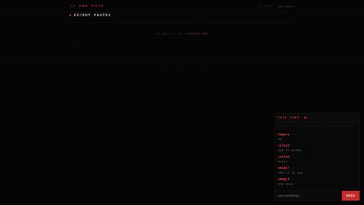 screenshot of DEVINE CRONICLE · Chat - qotrzj5ebsjqz4kzmj4cwkg4pekq7vdgwbhaqlhe4n5guqdvealcccyd.onion