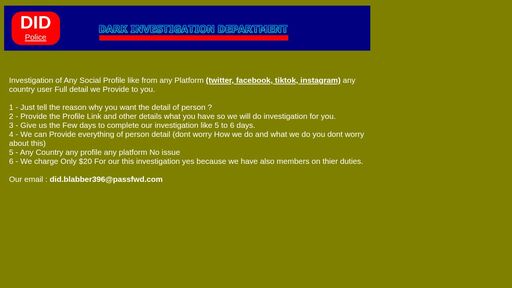 screenshot of DID - DARK INVESTIGATION DEPT. - http://wiq2bovpcf6pih4gjzds7zbewdqcrmnqyh7ozpuccgb4dfp7ifx7s7id.onion