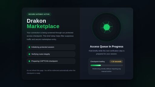 screenshot of Drakon Marketplace - drakontwet5jlpfld2n6r7rpbl6plwrzfskjycdahn3bo3e5pdxpvhqd.onion