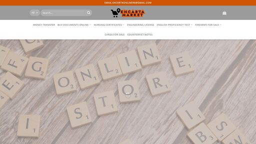 screenshot of ENCARTA ONLINE – buy documents, buy certificates, guns for sale, drugs for sale - s6lzhunjni5nx5obpoj2zn4645oja2hinjv73krf6dmg7dhh2r3ijxad.onion