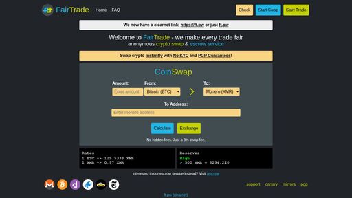 screenshot of Trade Terms | FairTrade - http://fairfffoxrgxgi6tkcaxhxre2hpwiuf6autt75ianjkvmcn65dxxydad.onion/terms