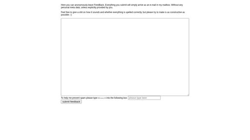 screenshot of FeedBack - feedbck6b3lppjmw5ig3oic2tnwkvosyrvcocb67mxnd7xf4gk4zvcqd.onion