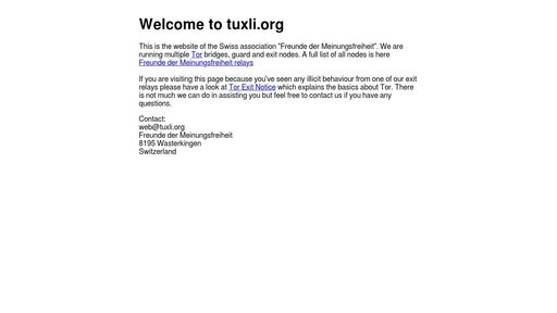 screenshot of Freunde der Meinungsfreiheit - tuxliorg4da3qr3budziljrffxidizptql6lcxxyp74hntbo3d3v27ad.onion