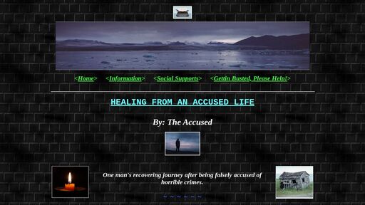 screenshot of ~ HEALING FROM AN ACCUSED LIFE ~ HOME - gwaeauofp72zznnax5yf4j2l7bcv2y6puugyxrm4hanpkvuys6g2gxqd.onion