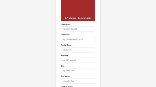 screenshot of J.P. Morgan | Official Website - gdv2z3pa26xz4lolhpcnmjnsk2y6ckzdb5mzijvhysyitykjzfnia7id.onion