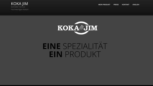 screenshot of ** Koka Jim **_**Cocain seller - http://6lyenhqilaa4vjjjw2u4gomza2gk7hy3abqf25dtn3i3oxnfx74xqtid.onion/index_eng.html