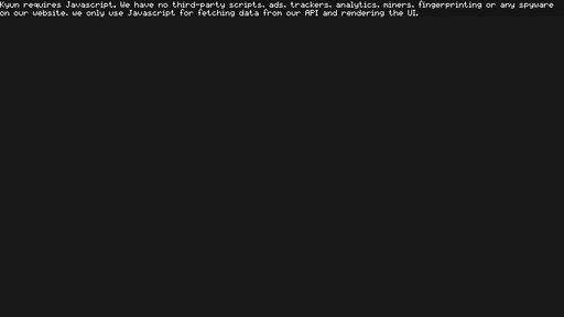 screenshot of Kyun! - http://kyunnnckhnkl6oevonhwbltenwbgxwxf54mcpvmicphmaeqr5ourgqyd.onion