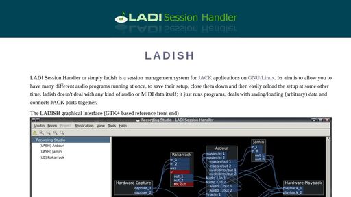 screenshot of LADI Session Handler - hax624dyuikhwcxbribxmdciyvaic3unocales7xnrkijzy3uifsevyd.onion