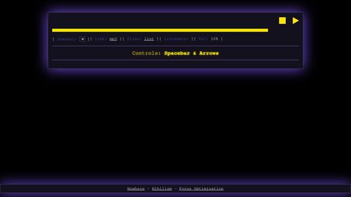 screenshot of Lain Radio - 6z6g6lv4v7xhupvtjvo4jockd4af5dn47nrxcexu475tbhiflx6ln6ad.onion