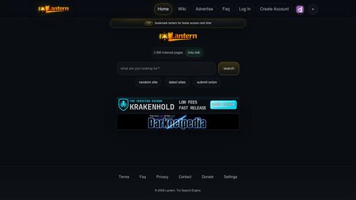 screenshot of Lantern - lanternsw767dclxwyopcjietqsci4mvk3u2dutzteyi4lnvkd4x2rad.onion