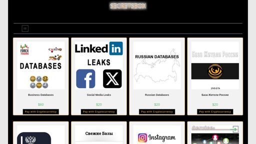 screenshot of MARKETPLACES · TOR MARKETPLACE DATABASES DARK SHOP RESIDENTS CITIZENS LEAK ONION STORE DATA BASE LOGS HACK SERVICES ACCOUNTS LEAKS - prmdbx5wbs3opfiacbqk64jz5ydvu35x7tggezudgsqis5lke3e2cpyd.onion