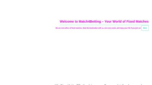 screenshot of match4betting - http://mg4bc647abdzdqjbxpzslioidvls6zzfou6g2g53gbdj2bqoe3lts6id.onion